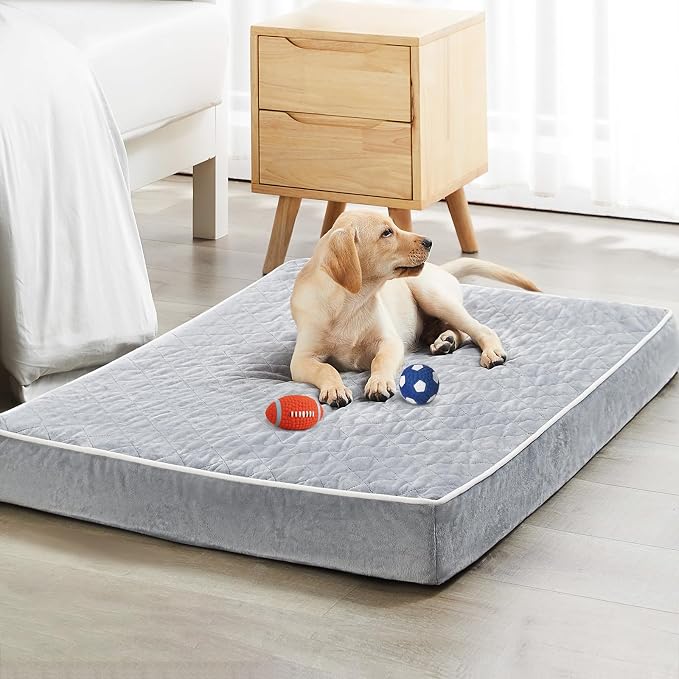 WNPETHOME Orthopedic Dog Bed for Crate, Waterproof Extra Large Dogs Bed - Image 8