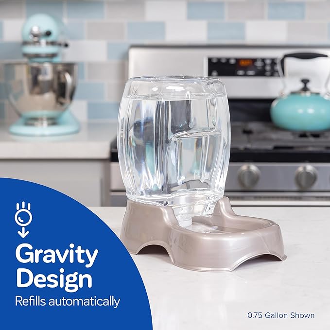 Petmate Pet Cafe Cat and Dog Gravity Water Dispenser - Image 2