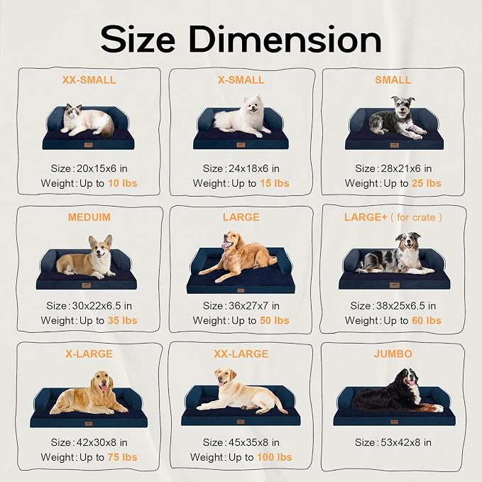 Small Dog Bed and Cat Sofa Waterproof Orthopedic Dog Beds - Image 2