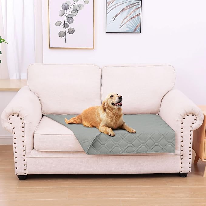 hyha Waterproof Dog Bed Blanket, Soft Pet Blankets, Waterproof Couch Cover by hyha