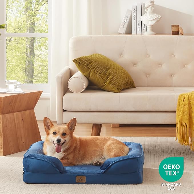 Bedfolks Orthopedic Dog Bed, Waterproof Dog Sofa Bed - Image 8