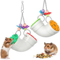 Shappy 2 Pack Rat Enrichment Toys Hanging Foraging Feeder, Interactive Treat by Shappy