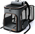Lekereise Pet Carrier Backpack Expandable Cat Backpack by Lekereise