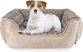 JOEJOY Rectangle Dog Bed for Large Medium Small Dogs Machine Washable Sleeping by JOEJOY