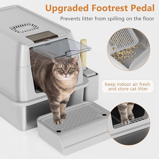 Stainless Steel Cat Litter Box - Image 4