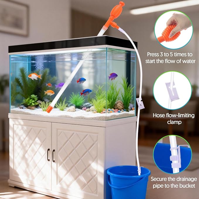 Fish Tank Cleaner Gravel Vacuum - Image 3