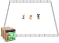 FXW MiniPaws Unleashed Dog Playpen, Expandable & Portable Design by FXW