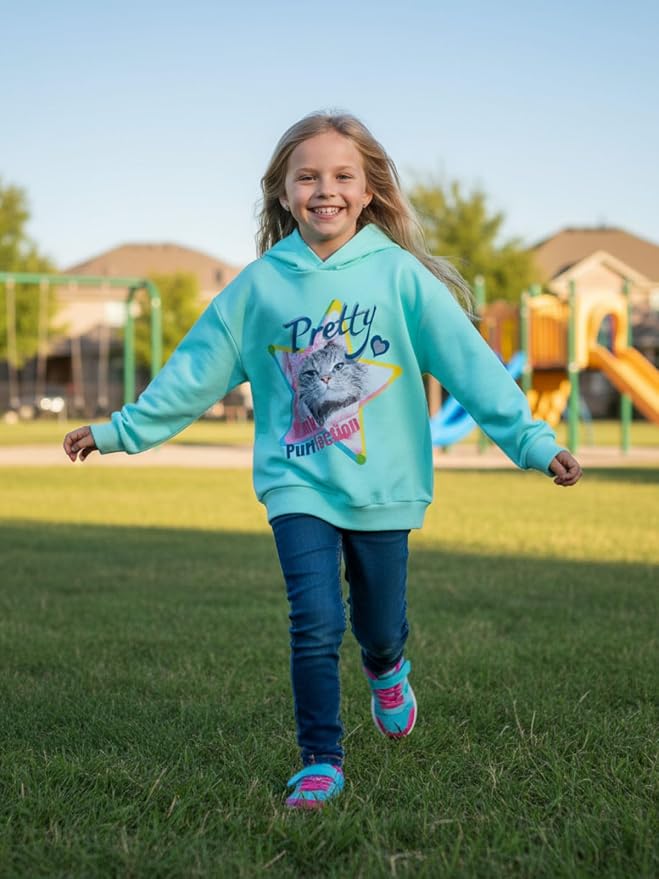 WELAKEN Sweatshirts for Girls Toddler & Kids II Little Girl's Pullover Tops - Image 2