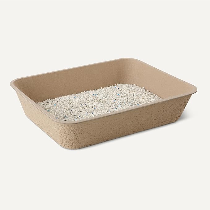 Amazon Basics Disposable Cat Litter Box, Travel & Home, Large 14.4"x18.1" - Image 3