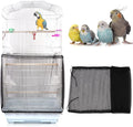 Daoeny Universal Bird Cage Cover, Adjustable Parrot Nylon Airy Soft Mesh Net by Daoeny