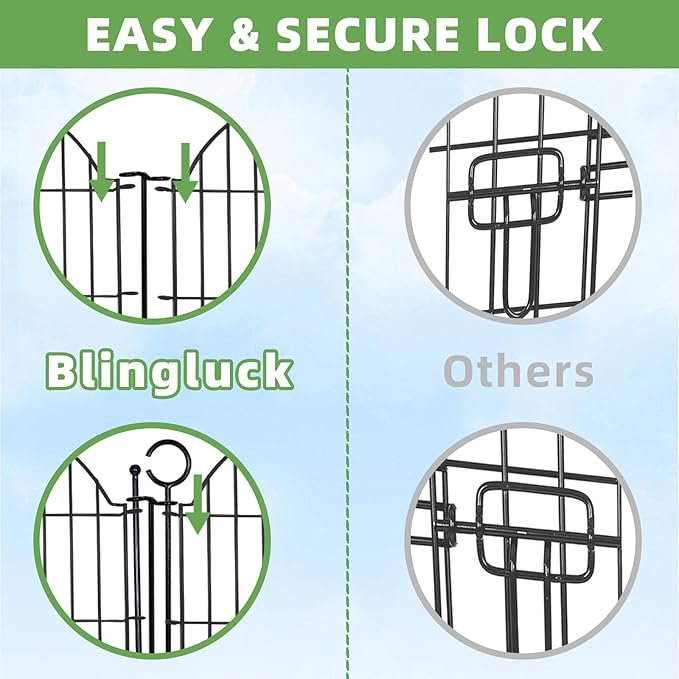 Decorative Metal Garden Fence - Image 5