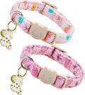 Elegant little tail 2 Pack Cat Collar- Easter Cat Collars Breakaway by Elegantlittletail