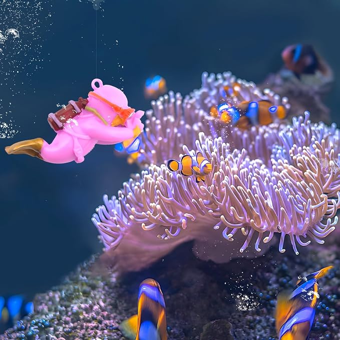 onesimcr Floating Fish Tank Decorations, Aquarium Decorations, Lovely Diver - Image 4