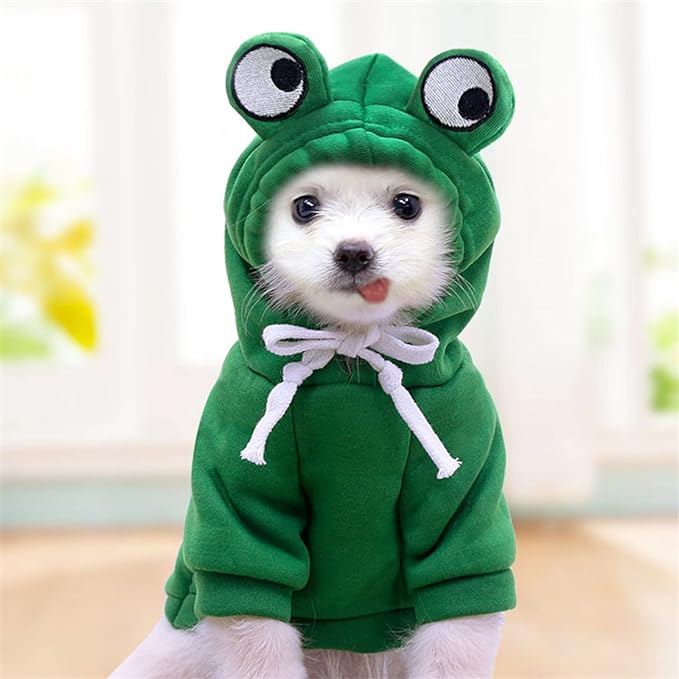 Warm Dog Winter Clothes Cute Fruit Dog Coat Hoodies Fleece Pet Dogs Costume - Image 4