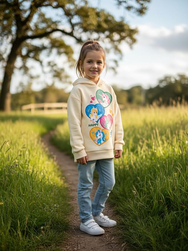 WELAKEN Sweatshirts for Girls Toddler & Kids II Little Girl's Pullover Tops - Image 2