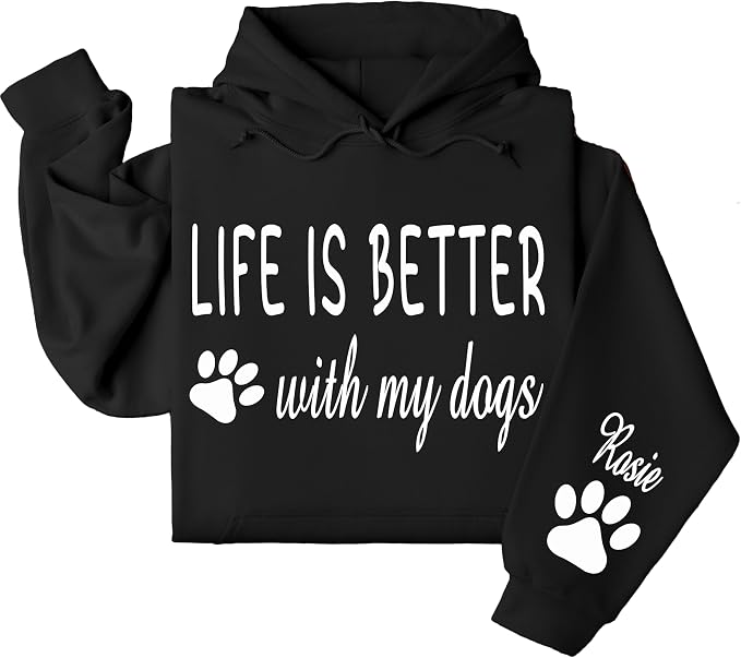Custom Dog Mom Shirt for Women Pet Ears Sweatshirt - Image 5