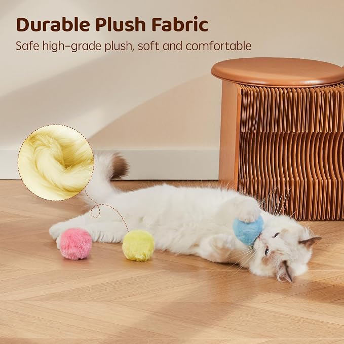 Potaroma Chirping Cat Toys Balls - Image 6