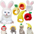 Weewooday 5 Pieces Cat Costume Christmas Bunny Hat Outfit by Weewooday