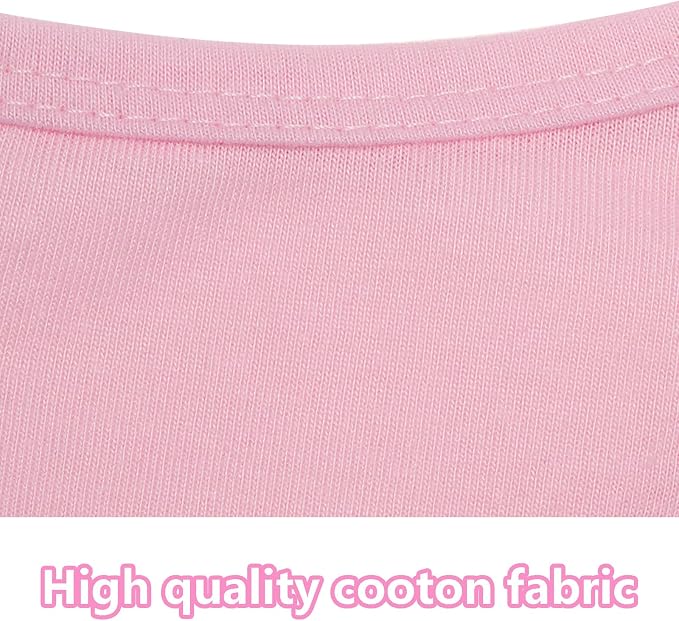 3 Pcs Cat Shirts Solid Color Dog Clothes Summer Sleeveless Stripe Pet T Shirts - Image 5