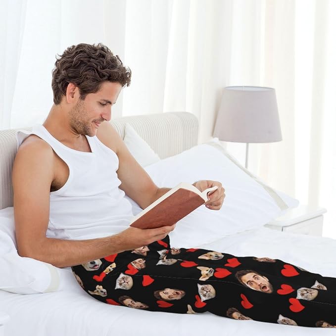 Custom Pajamas Pants Plaid Personalized Funny PJ Pant Design - Image 6