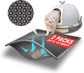Pieviev 2 Packs Cat Litter Mat Double Layer Waterproof Urine Proof Trapping Mat by Pieviev