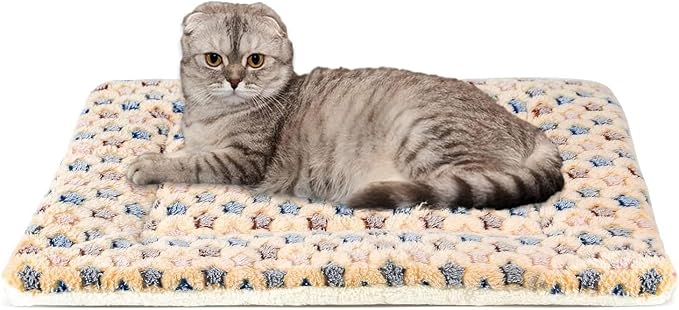 Mora Pets Cat Bed Dog Crate Pad Ultra Soft Pet Bed by MoraPets