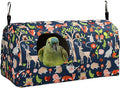 ShuRung Parrot Cockatiel Warm House Bird Nest Bed Winter Hanging Hammock Birds by PetToysSupplies