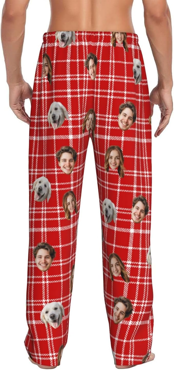Personalized Pajama Pants For Men Women Custom Pajama Pants - Image 3