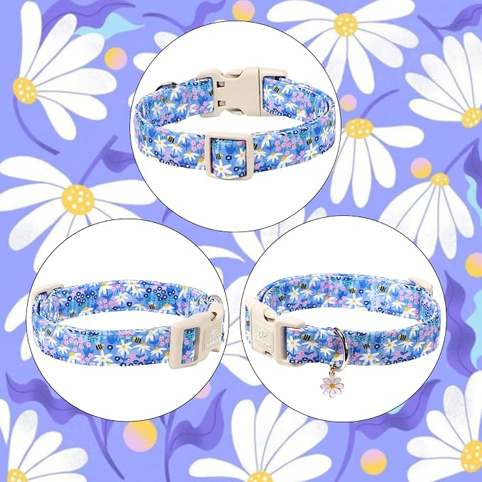 Floral Dog Collar for Large Dogs - Image 7