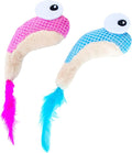 Catstages Petstages Dental Shrimpies Catnip Cat Chew Toy by Catstages
