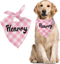 Custom Pet Scarf Personalized Dog Bandana by DOREALA