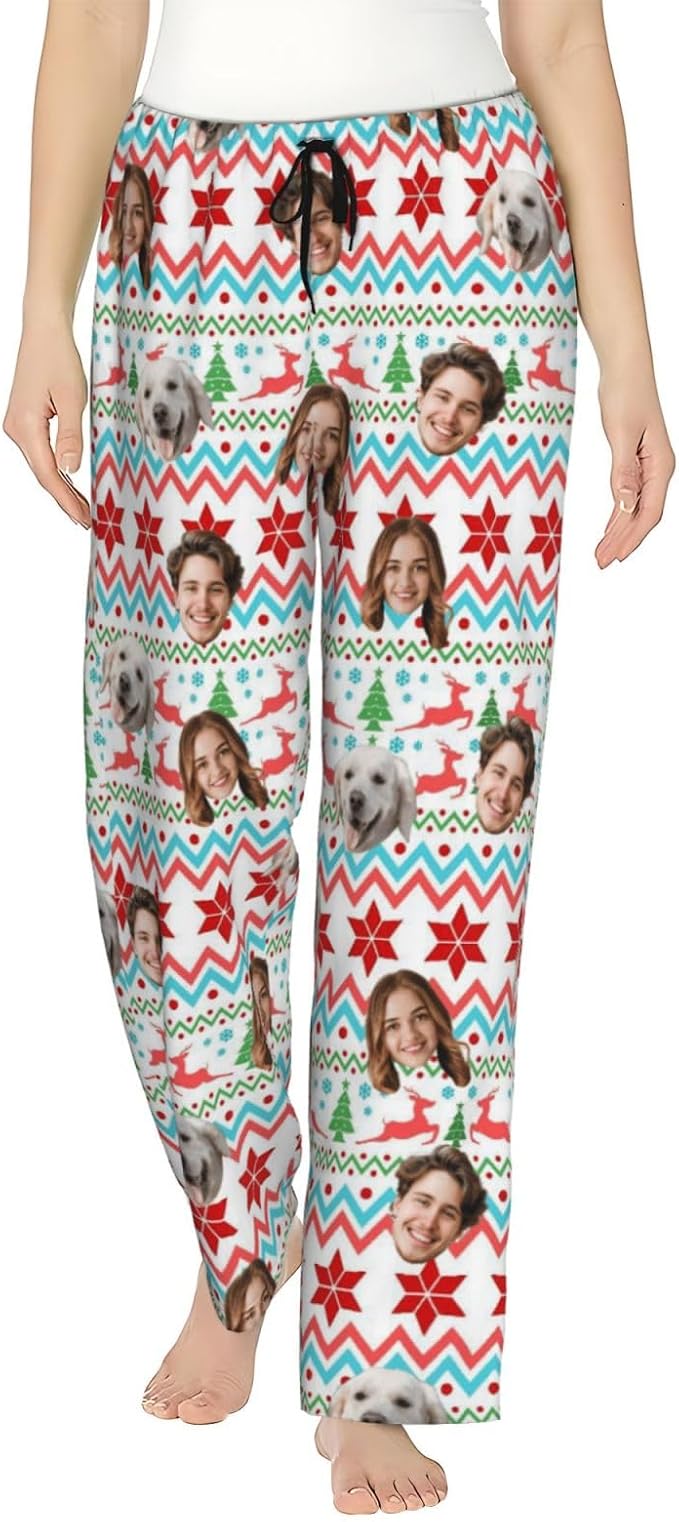 Personalized Pajama Pants For Men Women Custom Pajama Pants by Unknown