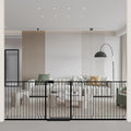 WAOWAO Baby Gate 100-109.42" Extra Wide Pressure Mounted Walk Through Swing by WAOWAOBABYSAFETYPRODUCTS