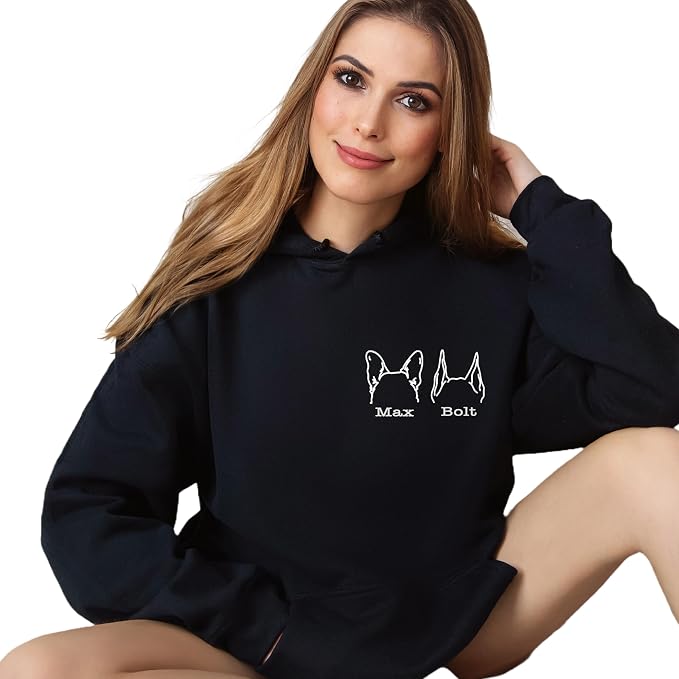 Custom Dog Mom Shirt for Women Pet Ears Sweatshirt - Image 3