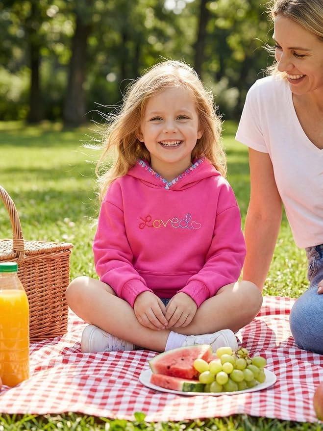 WELAKEN Sweatshirts for Girls Toddler & Kids II Little Girl's Pullover Tops - Image 4