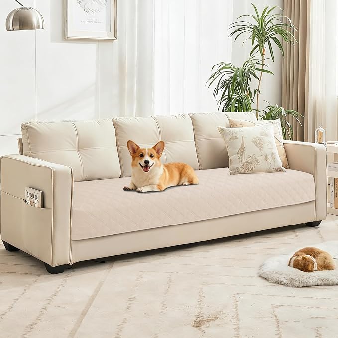 Waterproof Couch Covers for Pets, Waterproof Dog Bed Cover, Anti-Slip Soft Dog - Image 8