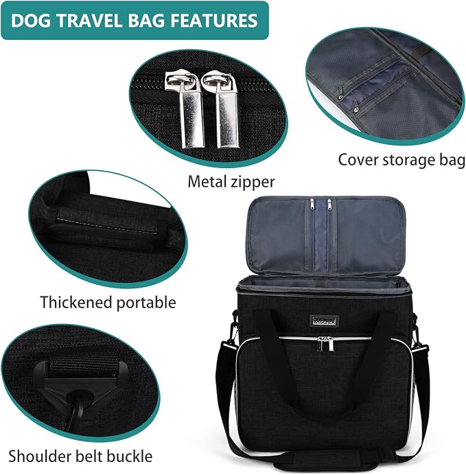 BAGLHER Dog Travel Bag, Pet Travel Bag, - Image 4