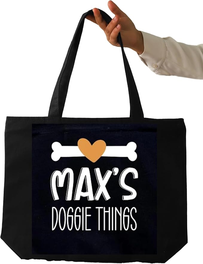 Custom Pet Bag, Custom Dog Mom Gift, Dog Owner Gift, Dog Lover Gift, Gift by Handmade