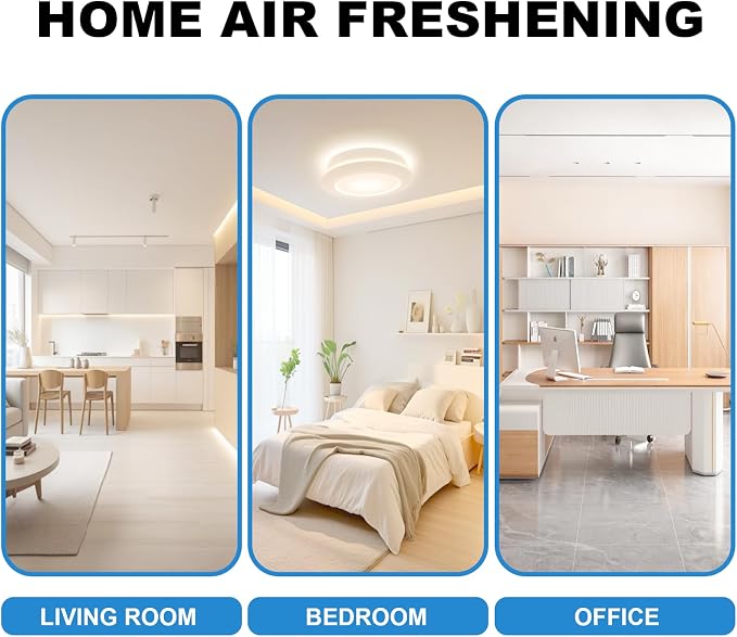 Air freshener - for Home, Bedroom and Office - Essential Oil Aroma Diffuser - - Image 5
