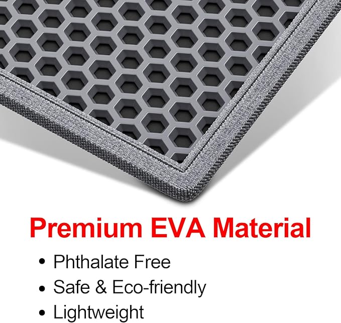 Cat Litter Box Mat: 47"x 36" Waterproof Kitty Cat Litter Trapping Mat, - Image 5