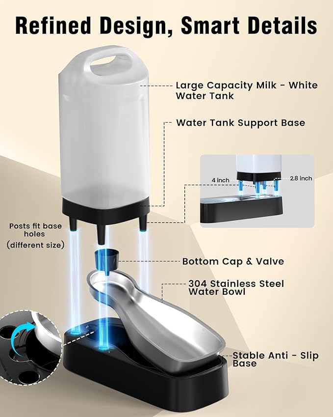 Automatic Dog Water Bowl Dispenser - Image 8