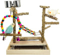 PINVNBY Bird Playground Natural Wood Bird Play Stand by PINVNBY