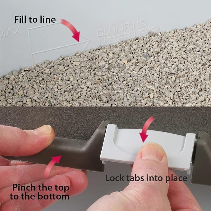 Omega Paw Roll 'n Clean Self Cleaning Litter Box - Image 6