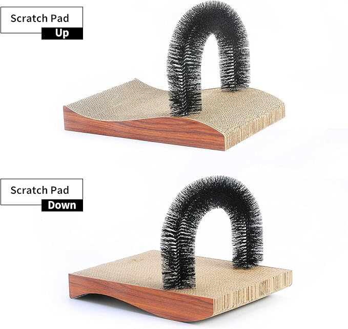 FUKUMARU Cat Self Groomer, 2.0 Version Cat Arch Face Scratcher - Image 3