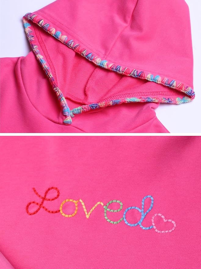 WELAKEN Sweatshirts for Girls Toddler & Kids II Little Girl's Pullover Tops - Image 5