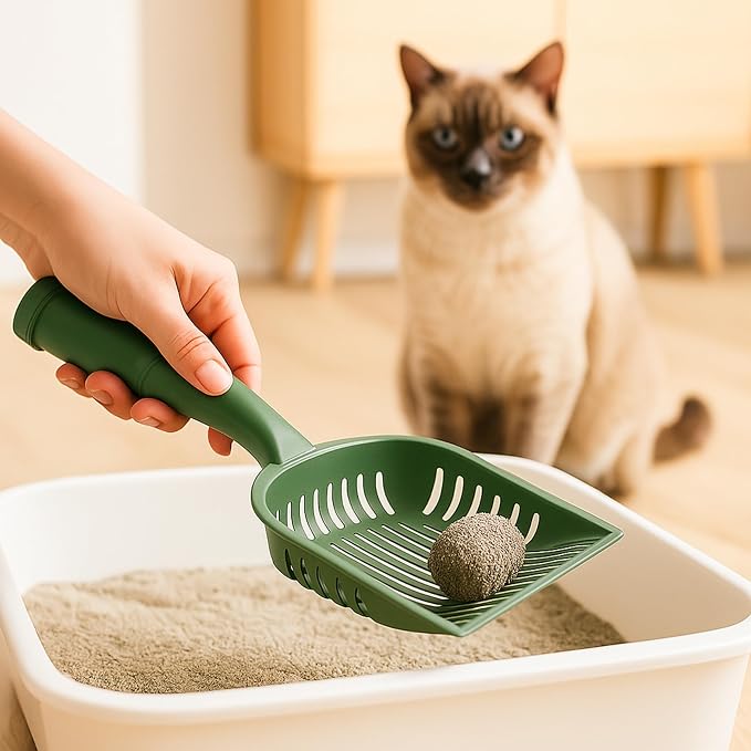 2-in-1 Pooper Scooper with Bag Attachment, Cat Litter Shovel Scoop with Bag - Image 7