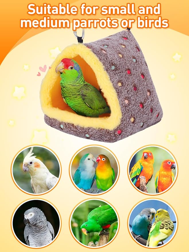 Medium Winter Warm Bird Nest for Cage - Image 6