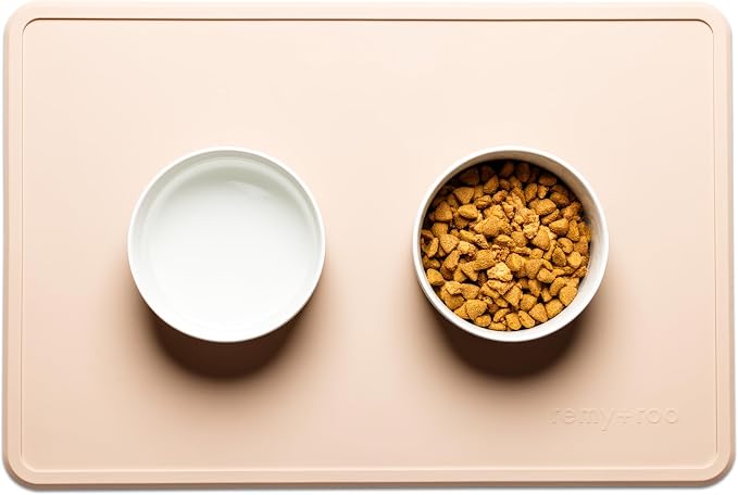 Remy+Roo Sand Silicone Dog Food Mat by RemyRoo