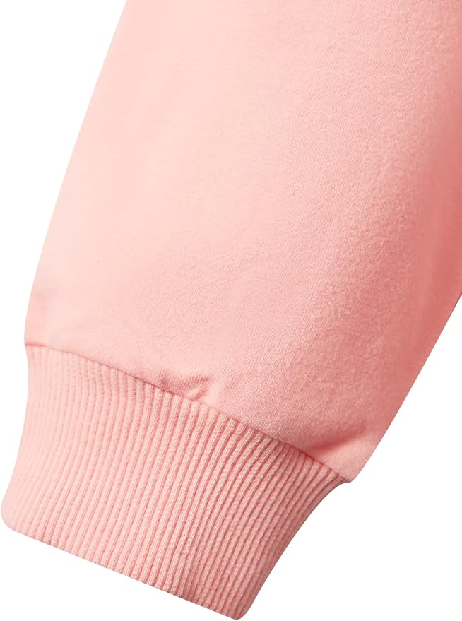 Toddler Baby Girls Cotton Sweater, Long Sleeve Crewneck Sweatshirt Pullover - Image 8