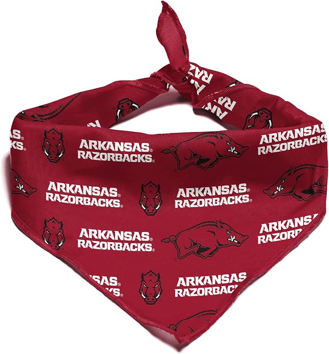 Arkansas Razorbacks Officially Licensed Bandana - Image 2